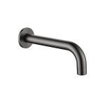 Bloom Wall Spout Warm Brushed Gunmetal Bloom Wall Spout Warm Brushed Gunmetal